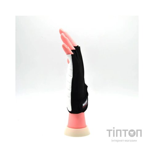 Рукавички для фітнесу MadMax MFG-250 Basic Whihe L (MFG-250_L)