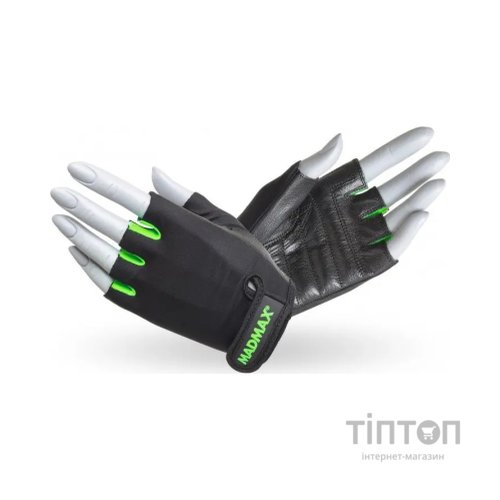 Рукавички для фітнесу MadMax MFG-251 Rainbow Green M (MFG-251- Green_M)