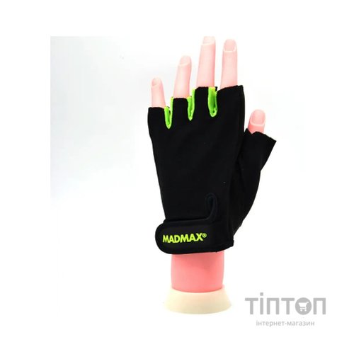 Рукавички для фітнесу MadMax MFG-251 Rainbow Green M (MFG-251- Green_M)