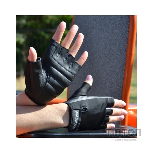 Рукавички для фітнесу MadMax MFG-251 Rainbow Grey L (MFG-251-GREY_L)