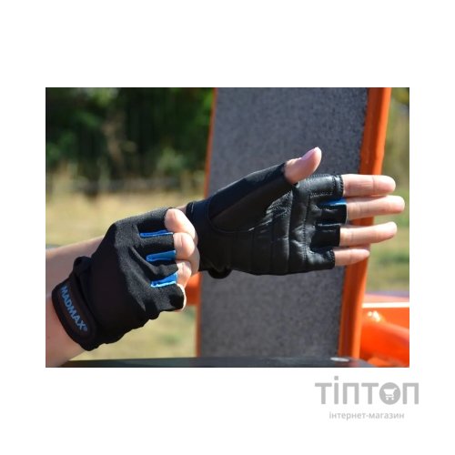 Рукавички для фітнесу MadMax MFG-251 Rainbow Turquoise M (MFG-251-TRQ_M)