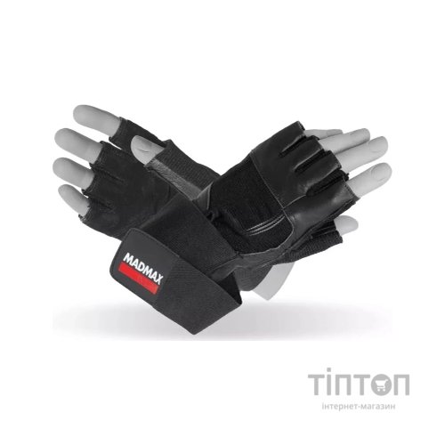 Рукавички для фітнесу MadMax MFG-269 Professional Exclusive Black M (MFG-269-Black_M)
