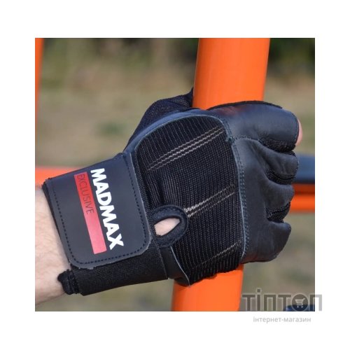Рукавички для фітнесу MadMax MFG-269 Professional Exclusive Black M (MFG-269-Black_M)