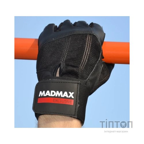 Рукавички для фітнесу MadMax MFG-269 Professional Exclusive Black M (MFG-269-Black_M)