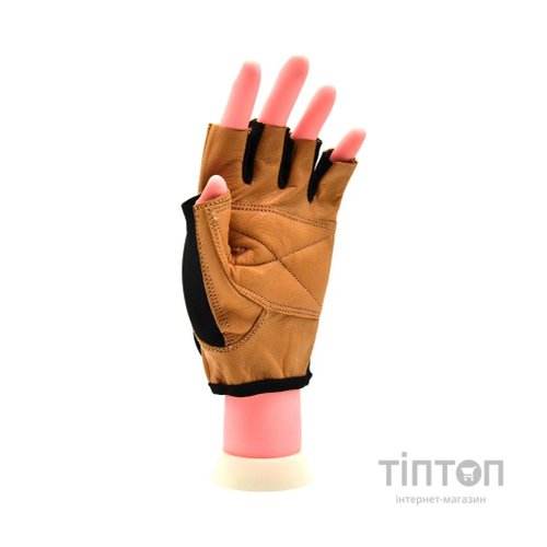 Рукавички для фітнесу MadMax MFG-444 Fitness Brown S (MFG-444-Brown_S)