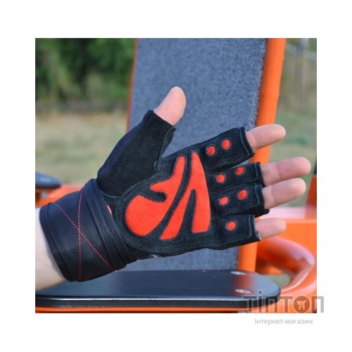 Рукавички для фітнесу MadMax MFG-568 Extreme 2nd edition Black/Red XXL (MFG-568_XXL)