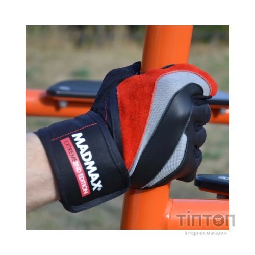 Рукавички для фітнесу MadMax MFG-568 Extreme 2nd edition Black/Red XXL (MFG-568_XXL)