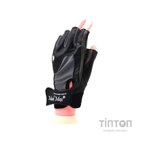 Рукавички для фітнесу MadMax MFG-820 MTi82 Black/Cool grey S (MFG-820_S)