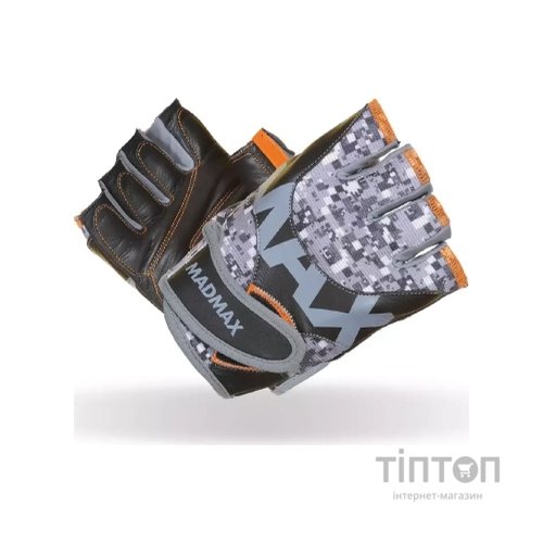 Рукавички для фітнесу MadMax MFG-831 Mti 83.1 Grey/Digital Camo S (MFG-831_S)