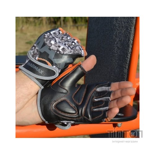 Рукавички для фітнесу MadMax MFG-831 Mti 83.1 Grey/Digital Camo S (MFG-831_S)
