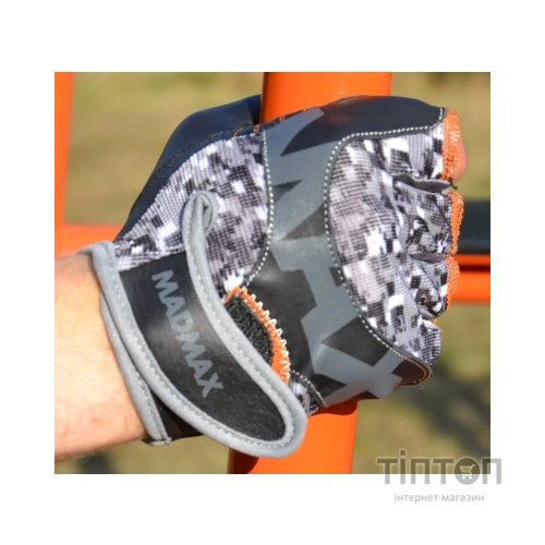 Рукавички для фітнесу MadMax MFG-831 Mti 83.1 Grey/Digital Camo S (MFG-831_S)