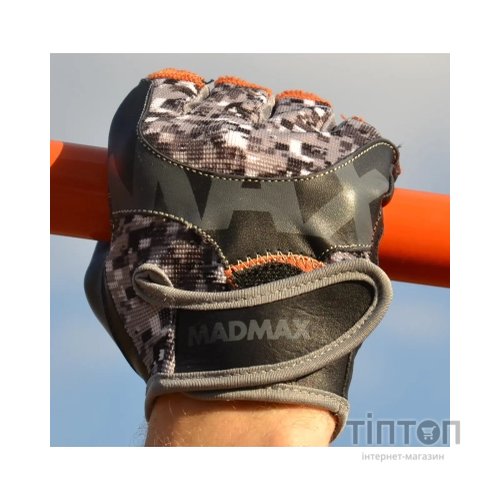 Рукавички для фітнесу MadMax MFG-831 Mti 83.1 Grey/Digital Camo S (MFG-831_S)