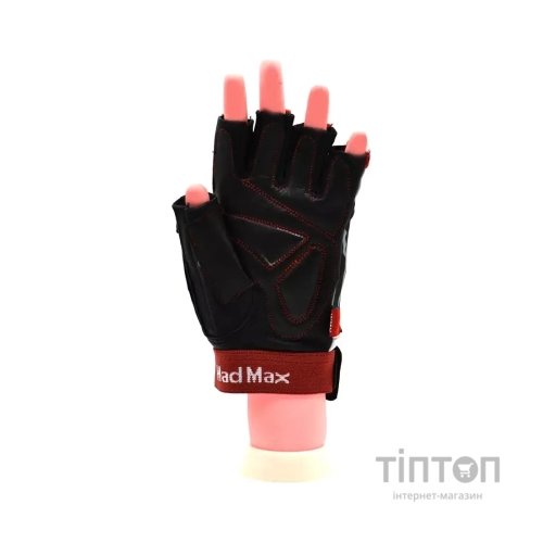 Рукавички для фітнесу MadMax MFG-911 Nine-eleven Zebra BW Zebra M (MFG-911-ZEB_M)