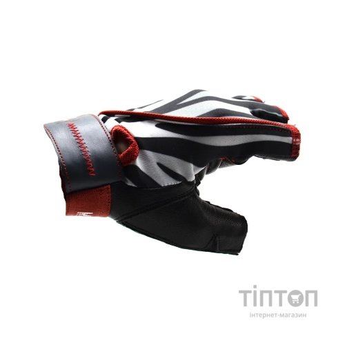Рукавички для фітнесу MadMax MFG-911 Nine-eleven Zebra BW Zebra M (MFG-911-ZEB_M)