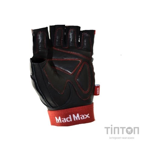 Рукавички для фітнесу MadMax MFG-911 Nine-eleven Zebra BW Zebra M (MFG-911-ZEB_M)