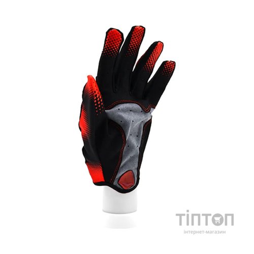 Рукавички для фітнесу MadMax MXG-101 X Gloves Black/Grey/Red XL (MXG-101-RED_XL)