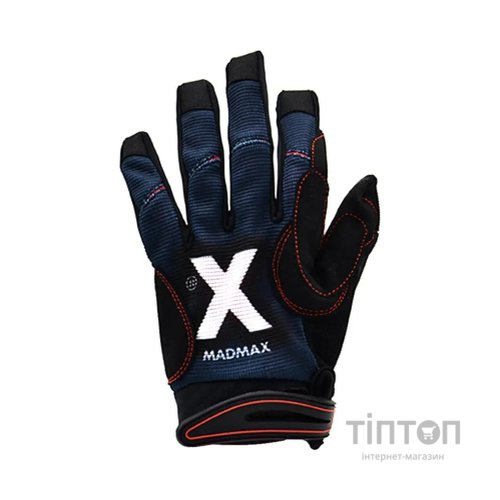 Рукавички для фітнесу MadMax MXG-102 X Gloves Black/Grey/White XL (MXG-102-GRY_XL)