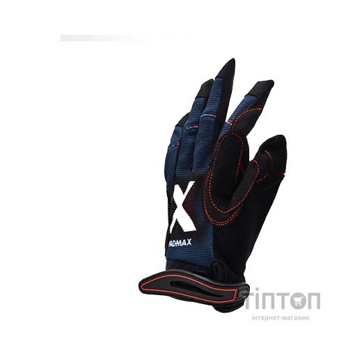 Рукавички для фітнесу MadMax MXG-102 X Gloves Black/Grey/White XL (MXG-102-GRY_XL)