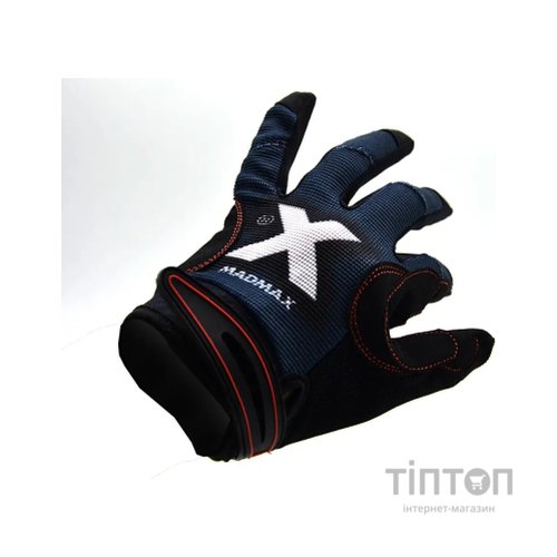 Рукавички для фітнесу MadMax MXG-102 X Gloves Black/Grey/White XL (MXG-102-GRY_XL)