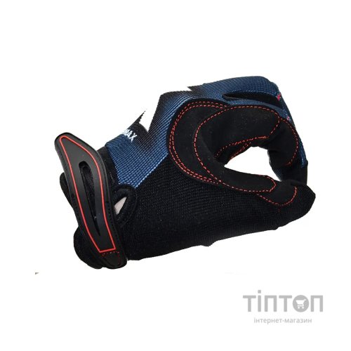 Рукавички для фітнесу MadMax MXG-102 X Gloves Black/Grey/White XL (MXG-102-GRY_XL)