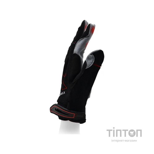 Рукавички для фітнесу MadMax MXG-103 X Gloves Black/Grey M (MXG-103-BLK_M)