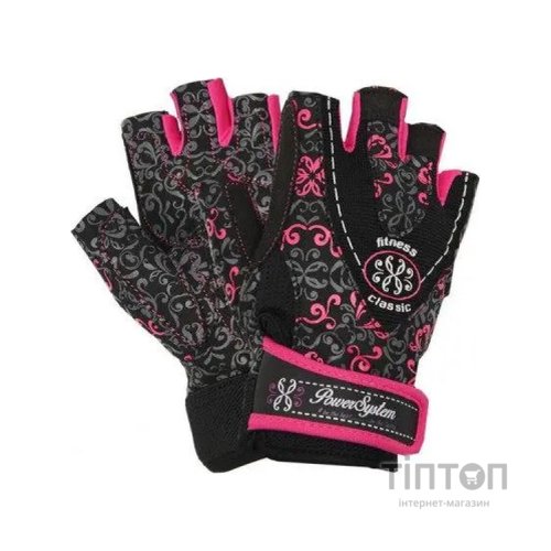 Рукавички для фітнесу Power System Classy PS-2910 Pink XS (PS_2910_XS_Black/Pink)