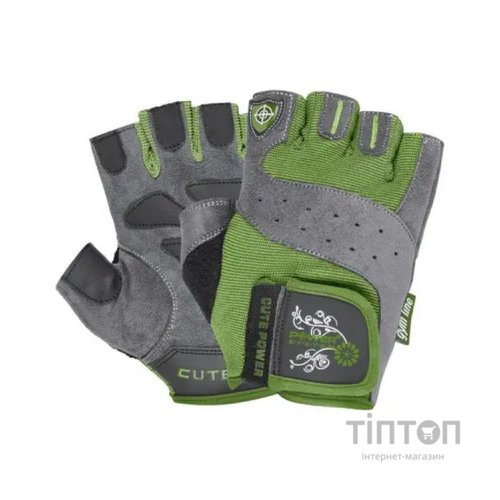 Рукавички для фітнесу Power System Cute Power PS-2560 Green S (PS-2560_S_Green)