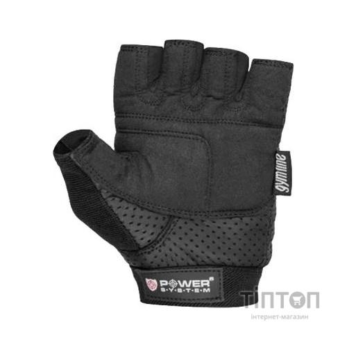 Рукавички для фітнесу Power System Power Grip PS-2800 S Black/Red (PS-2500_S_Black-red)