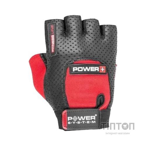 Рукавички для фітнесу Power System Power Grip PS-2800 XS Black/Red (PS-2500_XS_Black-red)