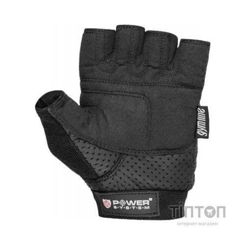 Рукавички для фітнесу Power System Power Plus PS-2500 Black/Red L (PS-2500_L_Black-red)