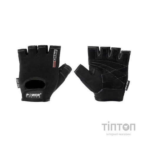 Рукавички для фітнесу Power System Pro Grip PS-2250 Black L (PS-2250_L_Black)