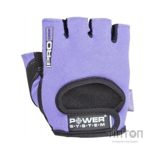 Рукавички для фітнесу Power System Pro Grip PS-2250 XS Purple (PS-2250_XS_Purple)