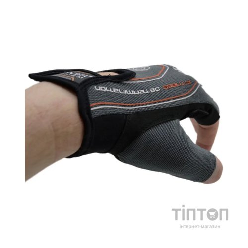 Рукавички для фітнесу Power System PS-2500 Power Plus Black/Red XL (PS-2500_XL_Black-red)