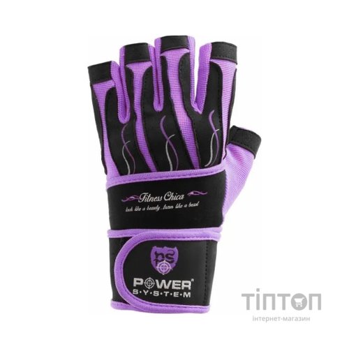 Рукавички для фітнесу Power System PS-2710 Fitness Chica Purple XS (PS-2710_XS_Purple)