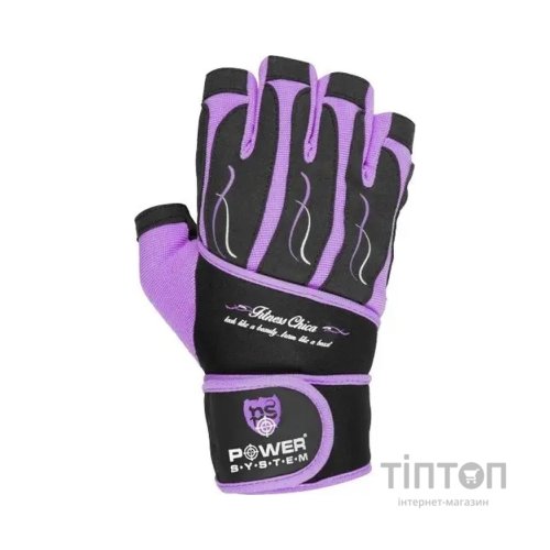 Рукавички для фітнесу Power System PS-2710 Fitness Chica Purple XS (PS-2710_XS_Purple)