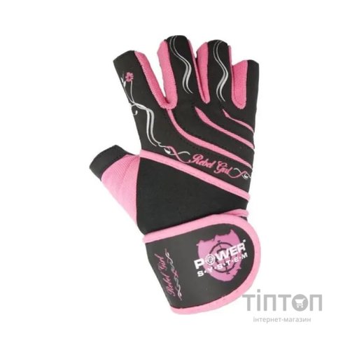 Рукавички для фітнесу Power System PS-2720 Rebel Girl Pink XS (PS-2720_XS_Pink)