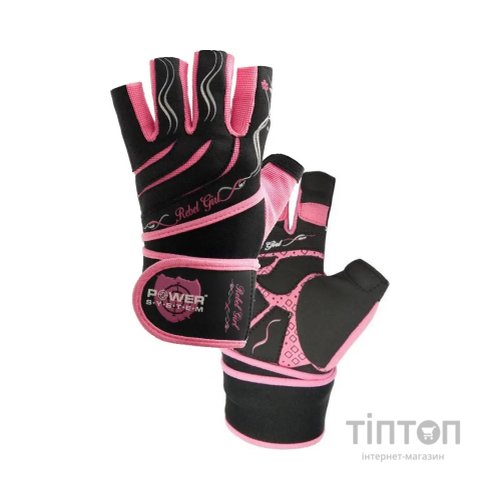 Рукавички для фітнесу Power System PS-2720 Rebel Girl Pink XS (PS-2720_XS_Pink)