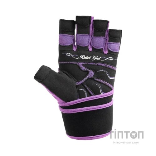 Рукавички для фітнесу Power System PS-2720 Rebel Girl Purple XS (PS-2720_XS_Purple)