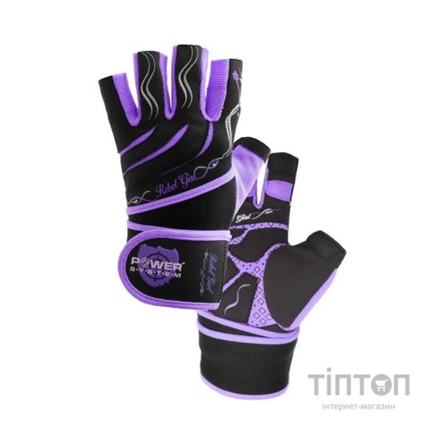 Рукавички для фітнесу Power System PS-2720 Rebel Girl Purple XS (PS-2720_XS_Purple)