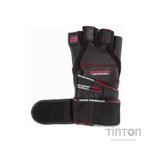 Рукавички для фітнесу Power System Ultimate Motivation PS-2810 Black Red Line L (PS_2810_L_Black/Red)