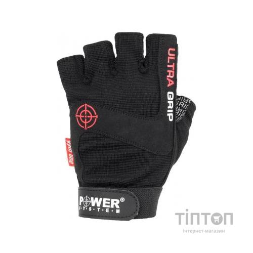 Рукавички для фітнесу Power System Ultra Grip PS-2400 Black M (PS-2400_M_Black)