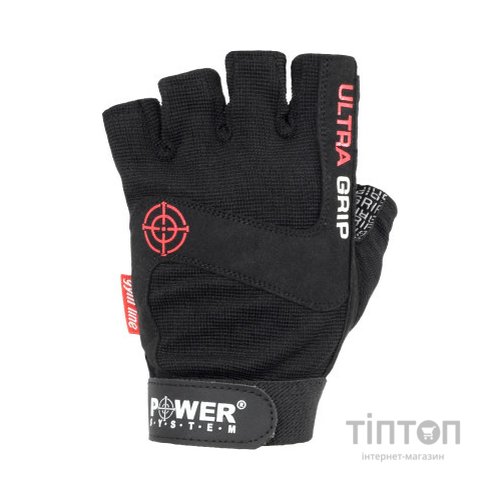 Рукавички для фітнесу Power System Ultra Grip PS-2400 XS Black (PS-2400_XS_Black)