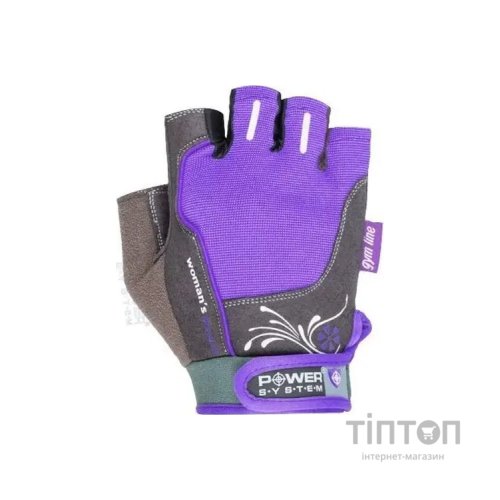 Рукавички для фітнесу Power System Womans Power PS-2570 Purple S (PS-2570_S_Purple)