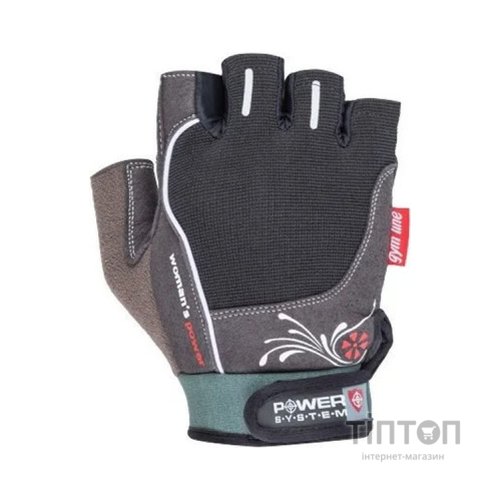 Рукавички для фітнесу Power System Woman"s Power PS-2570 S Black (PS-2570_S_Black)