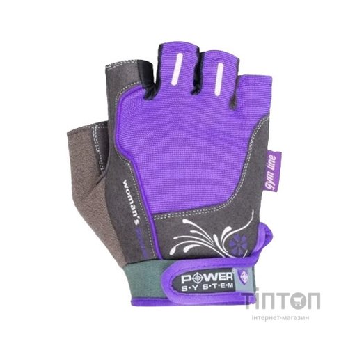 Рукавички для фітнесу Power System Woman"s Power PS-2570 XS Purple (PS-2570_XS_Purple)