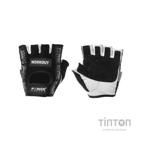 Рукавички для фітнесу Power System Workout PS-2200 Black L (PS-2200_L_Black)