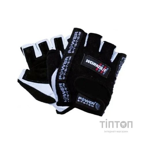 Рукавички для фітнесу Power System Workout PS-2200 Black XS (PS-2200_XS_Black)