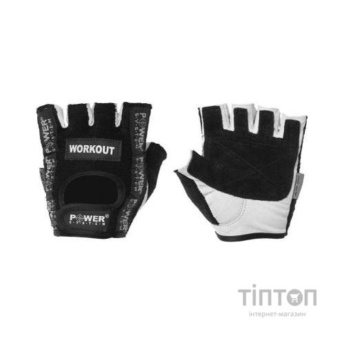 Рукавички для фітнесу Power System Workout PS-2200 S Black (PS-2200_S_Black)