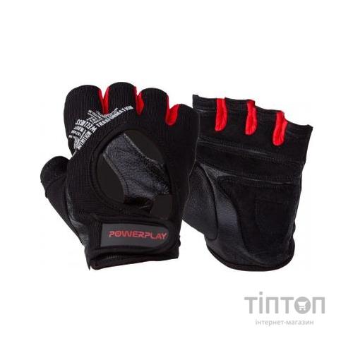 Рукавички для фітнесу PowerPlay 2222 M Black (PP_2222_M_Black)