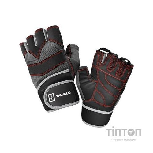 Рукавички для фітнесу Tavialo Men L Black-Gray (189204008)